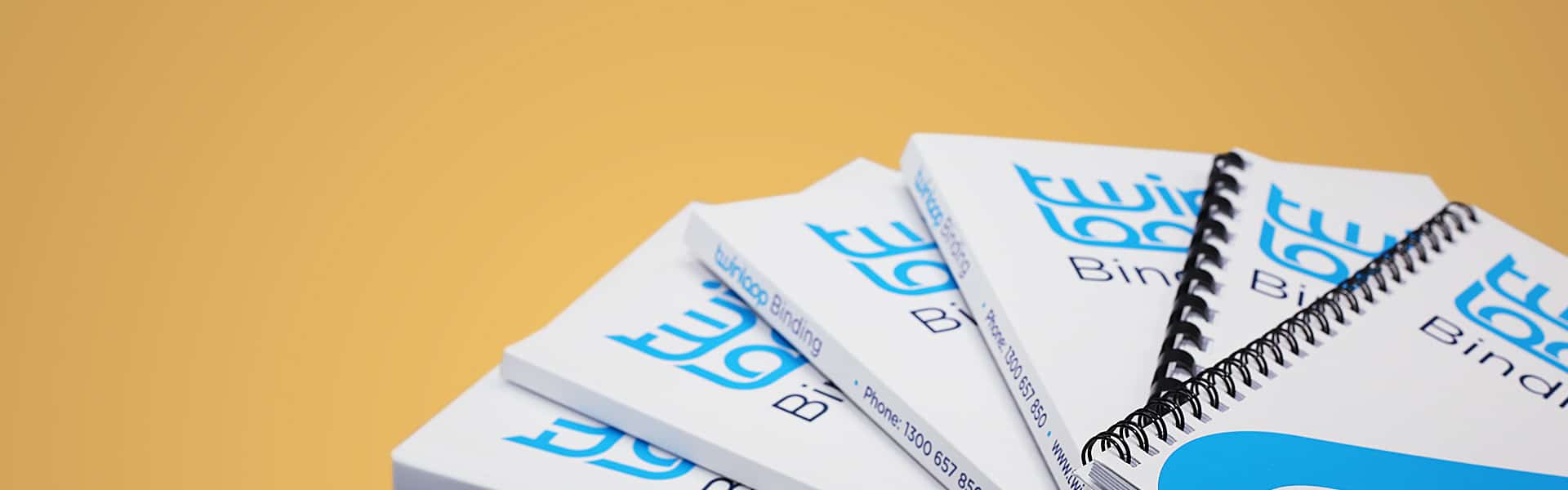 Professionally bound books by Twin Loop